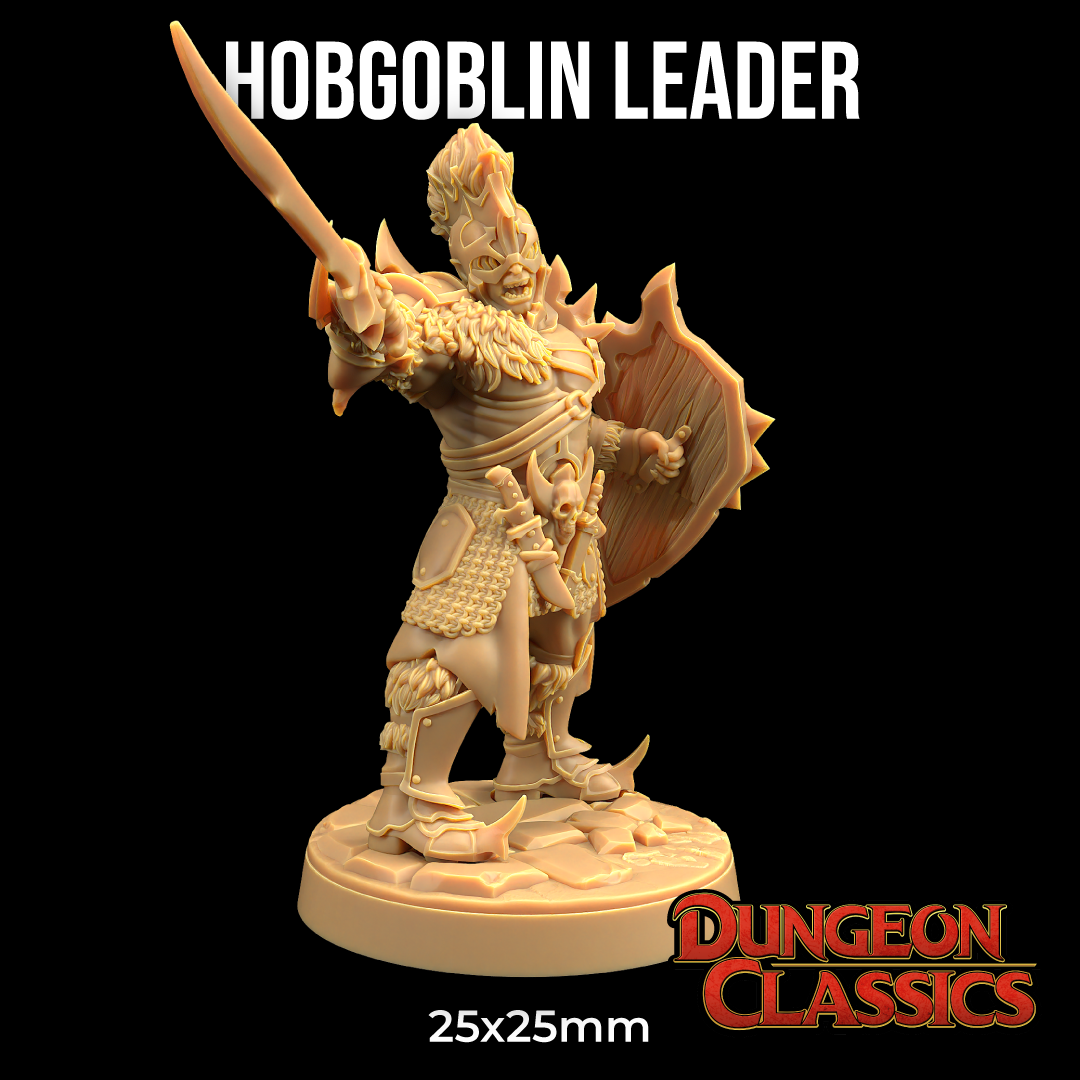 Hobgoblin Leader | PRESUPPORTED | Dungeon Classics